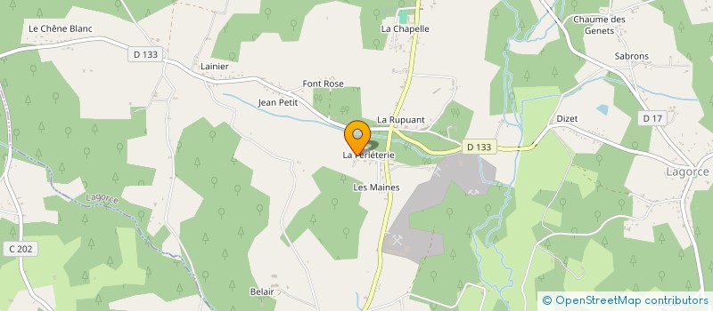 localisation de l'entreprise MONSIEUR SENGDEVANE DOUANGPHRACHANH  LAGORCE