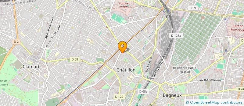 localisation de l'entreprise MONSIEUR SENHUI CHI à CHATILLON