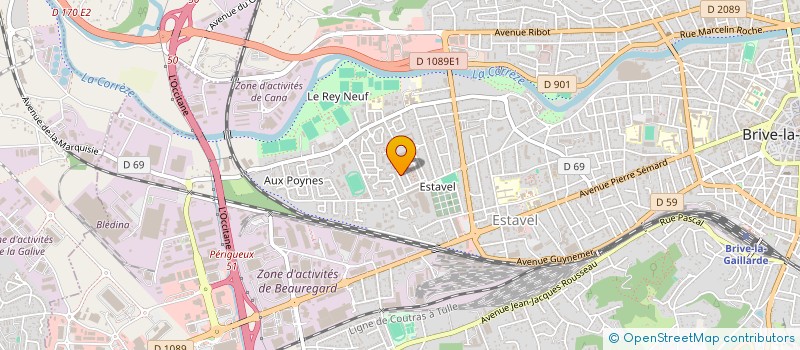 localisation de l'entreprise MONSIEUR SENJUR SULEJMANI  BRIVE-LA-GAILLARDE