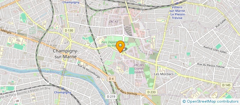 localisation de l'entreprise MONSIEUR SENNAD BOURICHE à CHAMPIGNY-SUR-MARNE