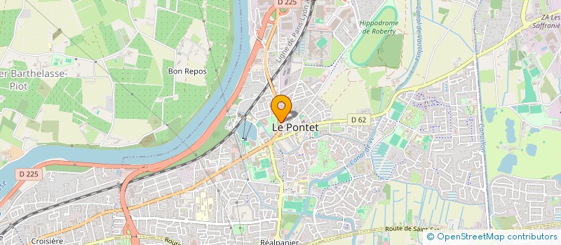 localisation de l'entreprise MONSIEUR SENOL ASLAN  LE PONTET