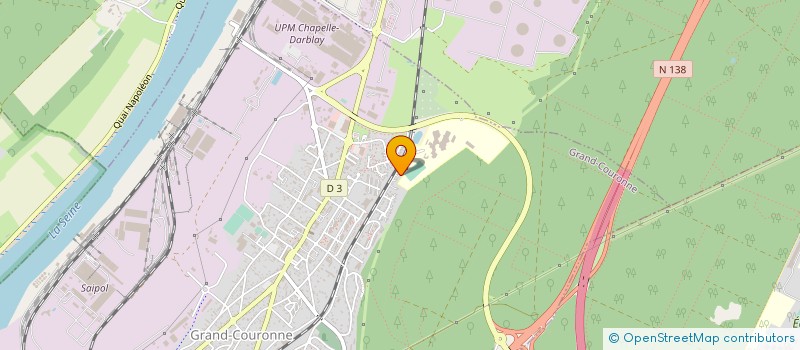 localisation de l'entreprise MONSIEUR SENOL AY à GRAND-COURONNE