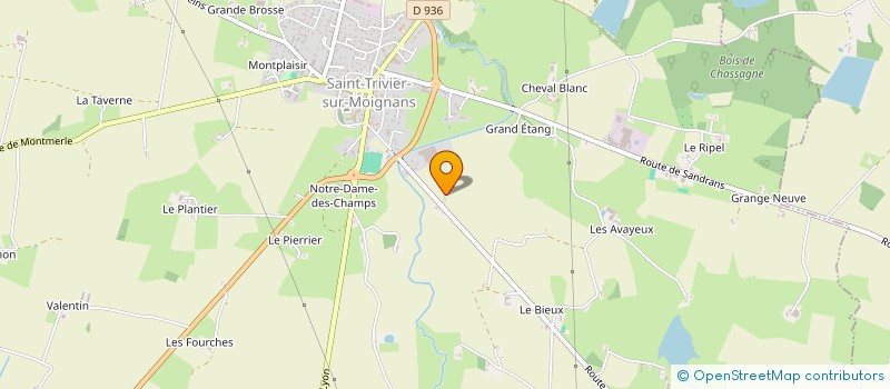 localisation de l'entreprise MONSIEUR SENOL ERBAS  SAINT-TRIVIER-SUR-MOIGNANS