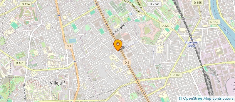 localisation de l'entreprise MONSIEUR SENOU FOFANA  VITRY-SUR-SEINE