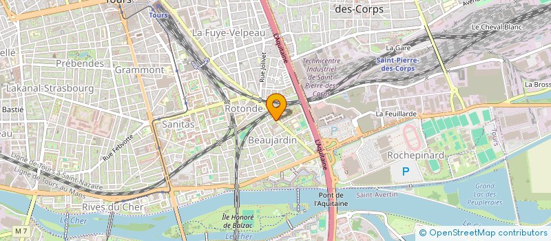 localisation de l'entreprise MONSIEUR SENOUCI BENDOUNAN  TOURS