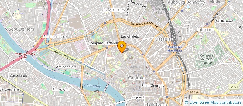 localisation de l'entreprise MONSIEUR SENOUCI BENMERIEM  TOULOUSE