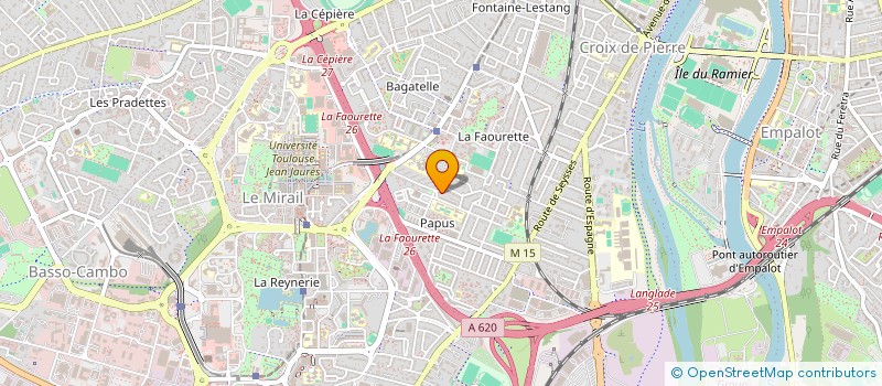 localisation de l'entreprise MONSIEUR SENOUCI HARRATS à TOULOUSE