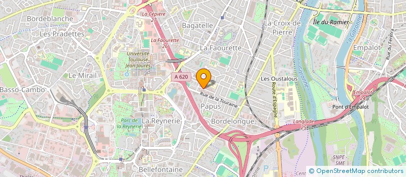 localisation de l'entreprise MONSIEUR SENOUCI TEKKOUK à TOULOUSE