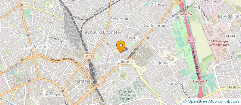 localisation de l'entreprise MONSIEUR SENSO PETIT-PHAR  TOULOUSE
