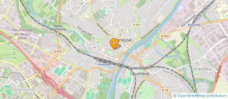 localisation de l'entreprise MONSIEUR SENTHILKUMARAN SOUBRAMANIANE à PONTOISE