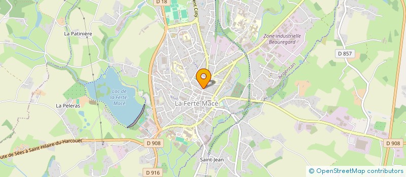 localisation de l'entreprise MONSIEUR SENTURK KURTULUS à LA FERTE MACE