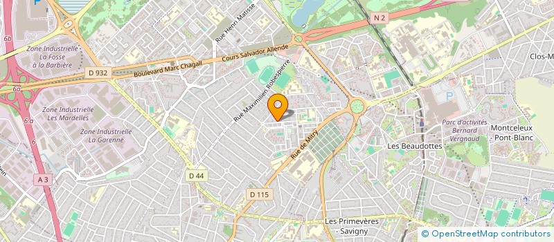 localisation de l'entreprise MONSIEUR SENY CONTE à AULNAY-SOUS-BOIS