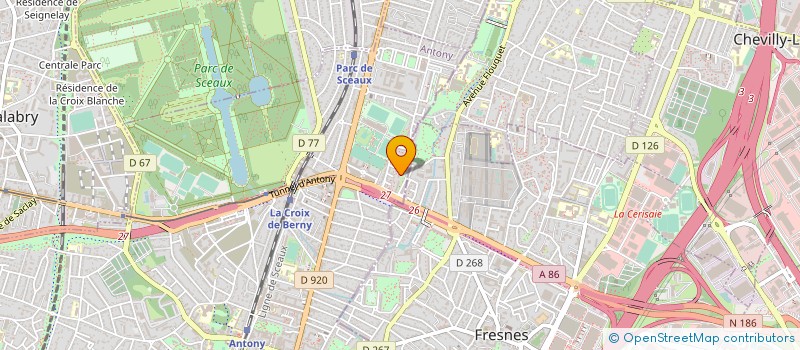 localisation de l'entreprise MONSIEUR SENY DOUMBOUYA à ANTONY