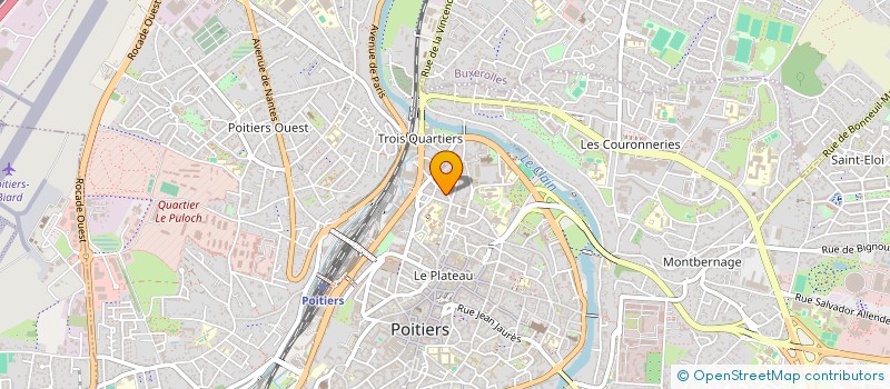 localisation de l'entreprise MONSIEUR SENY DRAME  POITIERS