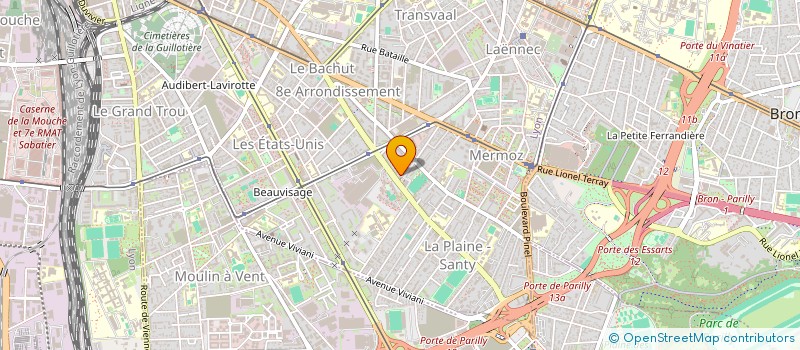 localisation de l'entreprise MONSIEUR SENY FOFANA  LYON