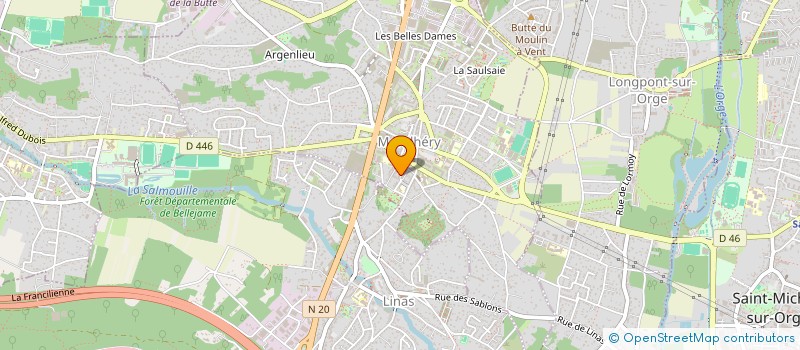 localisation de l'entreprise MONSIEUR SENY SORET  MONTLHERY