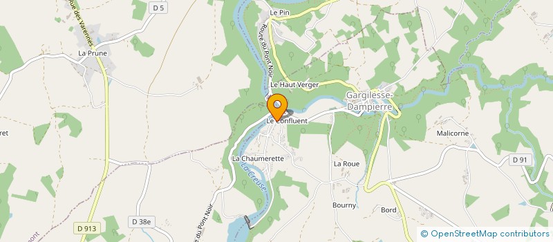 localisation de l'entreprise MONSIEUR SEPTI MEZIANI à GARGILESSE-DAMPIERRE