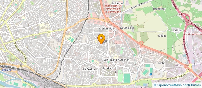 localisation de l'entreprise MONSIEUR SERAFET CELIKBAS  BEZIERS