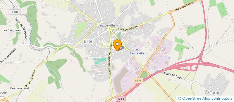 localisation de l'entreprise MONSIEUR SERAFIM CEBAN  BEUZEVILLE