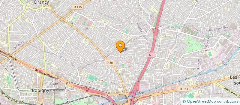 localisation de l'entreprise MONSIEUR SERAFIM DA COSTA à BOBIGNY