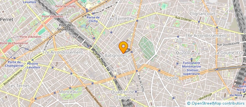 localisation de l'entreprise MONSIEUR SERAFIM DE SA ARAUJO  PARIS