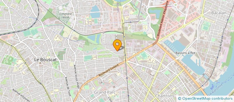 localisation de l'entreprise MONSIEUR SERAFIM FERNANDES PEREIRA  LE BOUSCAT