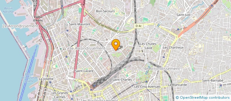 localisation de l'entreprise MONSIEUR SERAFIM FRANCOAR MENDES à MARSEILLE