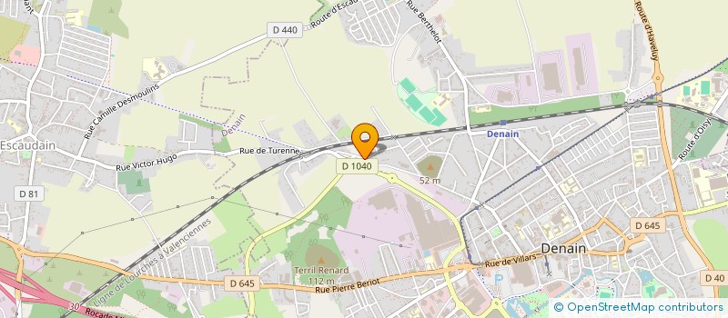 localisation de l'entreprise MONSIEUR SERAFIM GUNICI  DENAIN