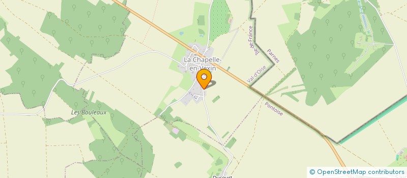 localisation de l'entreprise MONSIEUR SERAFIM LAVRADAS  LA CHAPELLE-EN-VEXIN