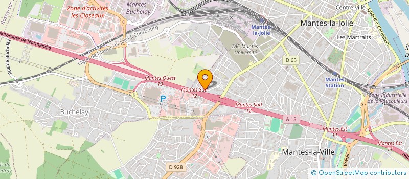 localisation de l'entreprise MONSIEUR SERAFIM MENDES  MANTES-LA-VILLE