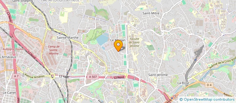 localisation de l'entreprise MONSIEUR SERAFIM RAMOS  MARSEILLE