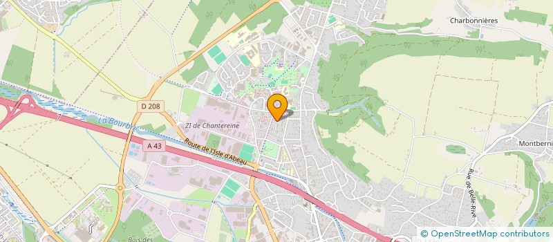 localisation de l'entreprise MONSIEUR SERAFIM REIS CARVALHO  BOURGOIN-JALLIEU