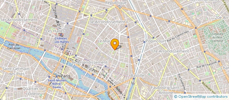 localisation de l'entreprise MONSIEUR SERAFIN HENARES VALINO  PARIS