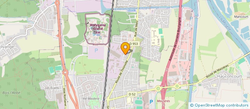 localisation de l'entreprise MONSIEUR SERAFIN MUZHA  MAIZIERES-LES-METZ