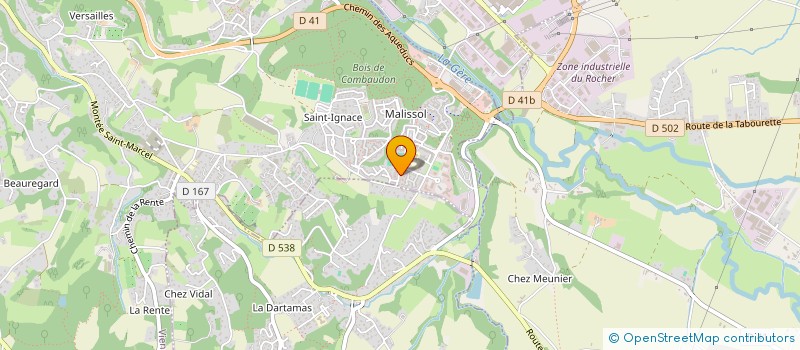 localisation de l'entreprise MONSIEUR SERAGAN OKAV  VIENNE