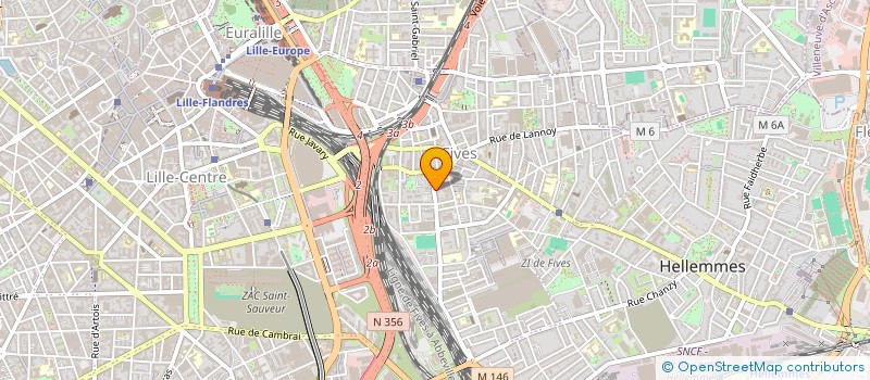 localisation de l'entreprise MONSIEUR SERAIK BODJRENOU à LILLE