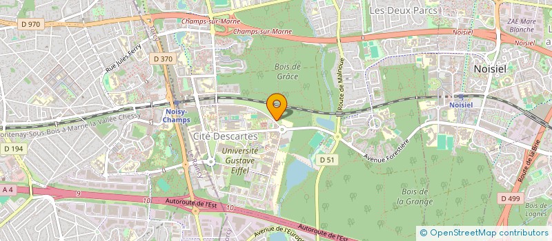 localisation de l'entreprise MONSIEUR SERAJ AL FURJANI  CHAMPS-SUR-MARNE