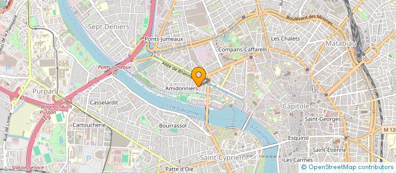 localisation de l'entreprise MONSIEUR SERAPHIN ALAVA  TOULOUSE