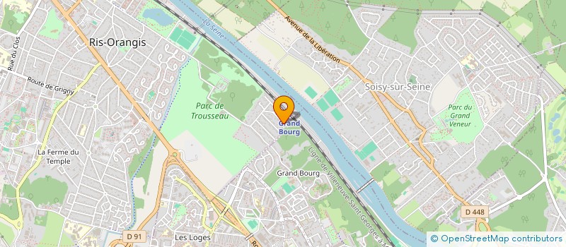 localisation de l'entreprise MONSIEUR SERAPHIN BOPE-MINGA BENGEL à RIS-ORANGIS