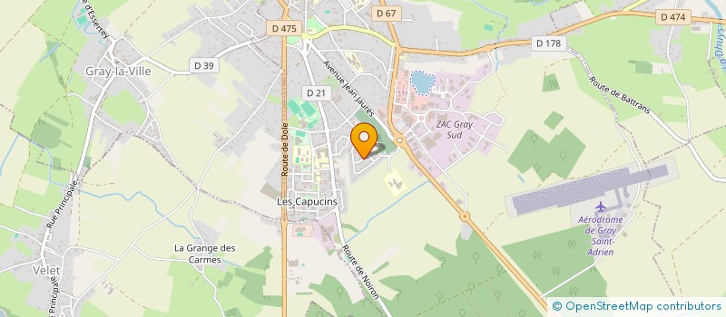 localisation de l'entreprise MONSIEUR SERCAN BEKTAS  GRAY