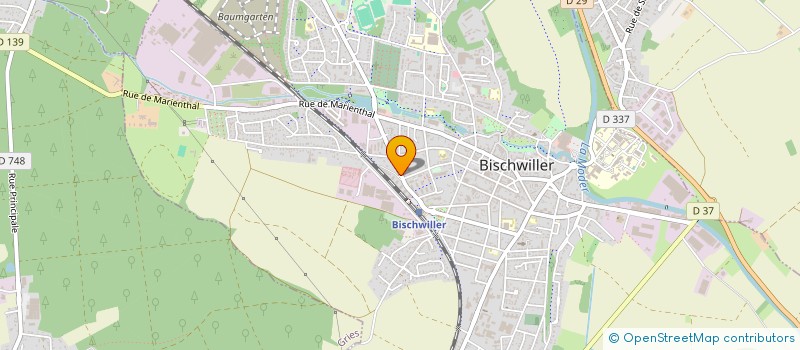 localisation de l'entreprise MONSIEUR SERCAN CELIK  BISCHWILLER