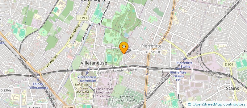 localisation de l'entreprise MONSIEUR SERDAL COSKUN  VILLETANEUSE