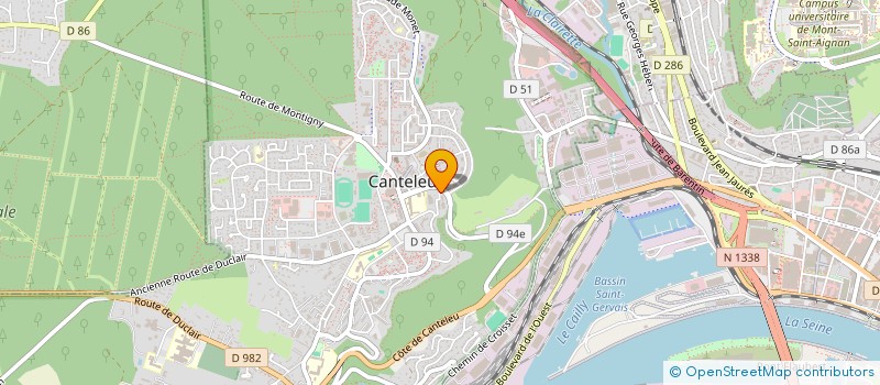 localisation de l'entreprise MONSIEUR SERDAL KESKIN à CANTELEU