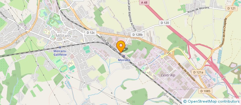 localisation de l'entreprise MONSIEUR SERDAR ATAR  MOIRANS