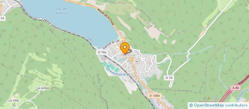 localisation de l'entreprise MONSIEUR SERDAR AVCI à NANTUA