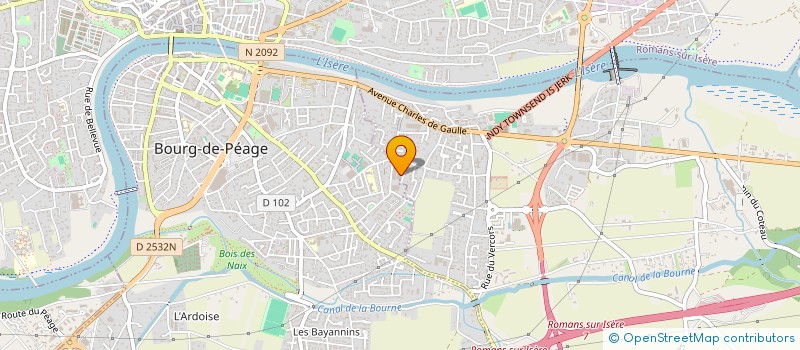 localisation de l'entreprise MONSIEUR SERDAR GUNER à BOURG-DE-PEAGE