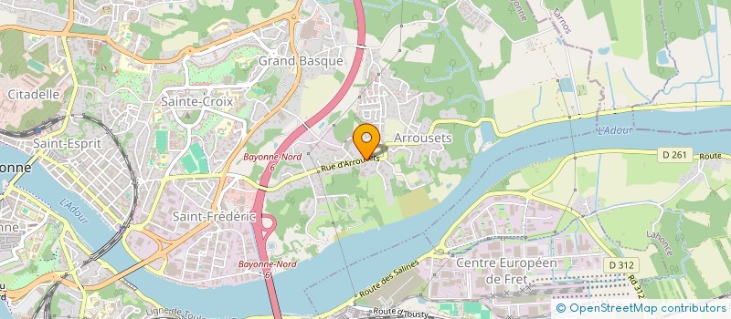 localisation de l'entreprise MONSIEUR SERDAR ISENC à BAYONNE