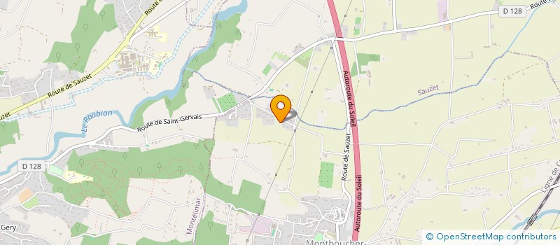 localisation de l'entreprise MONSIEUR SERDAR MALKIL  MONTBOUCHER-SUR-JABRON