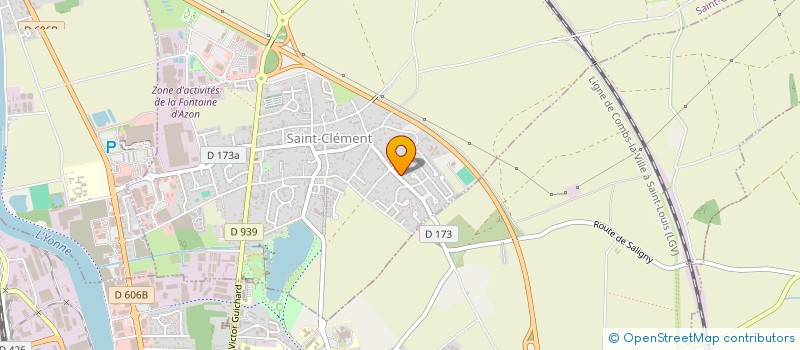 localisation de l'entreprise MONSIEUR SERDAR SIMSEK  SAINT-CLEMENT