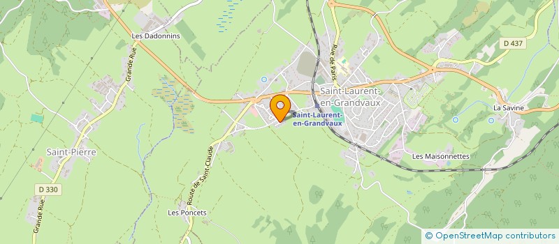 localisation de l'entreprise MONSIEUR SERDAR TEKELI à SAINT-LAURENT-EN-GRANDVAUX
